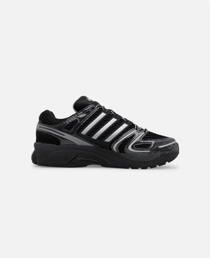 adidas Low-Top Sneakers – Black & Silver