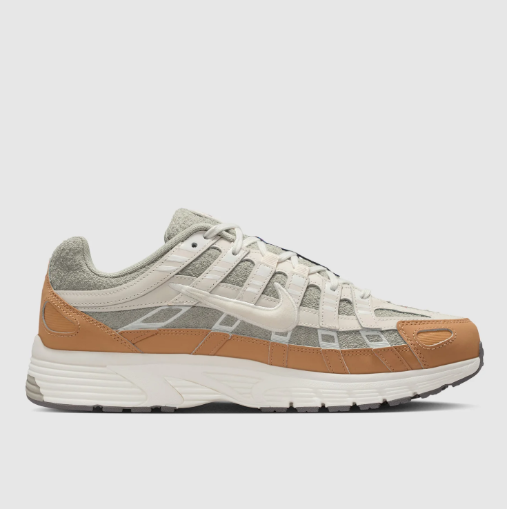 Nike Low-Top Sneakers – Cream, Gray & Tan