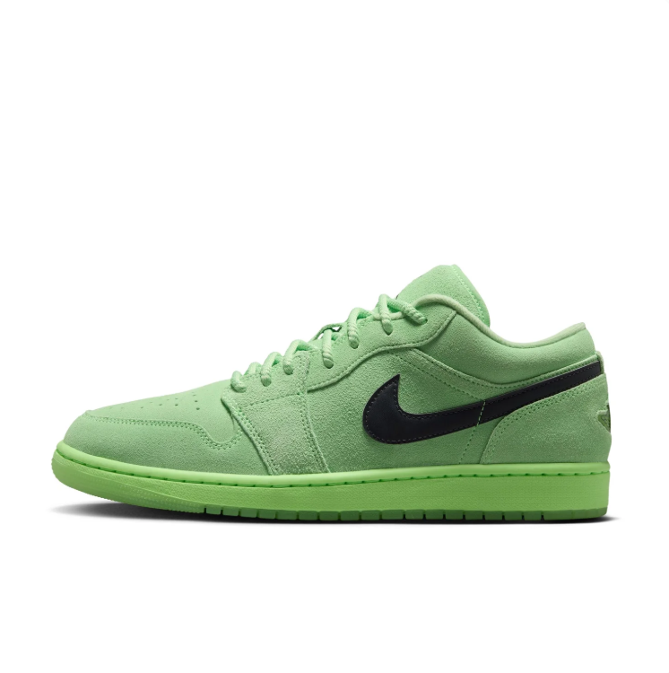 Jordan Low-Top Sneakers – Light Green & Black