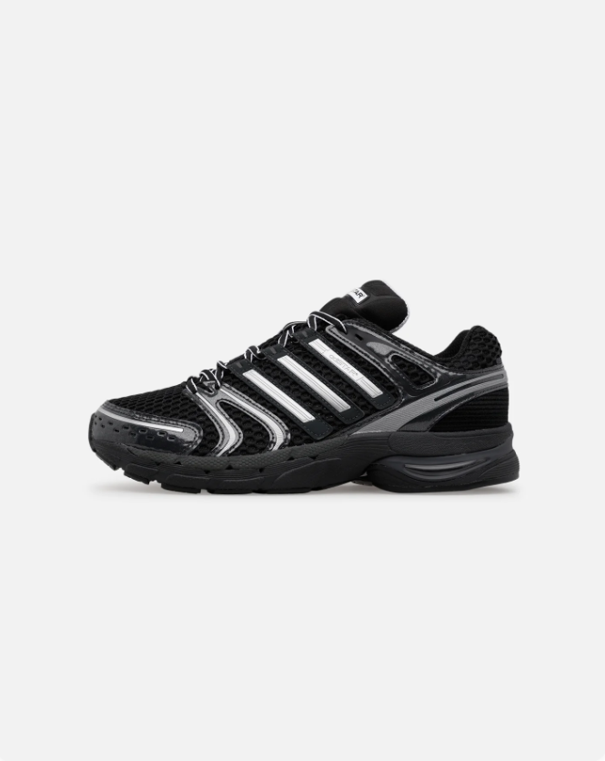 adidas Low-Top Sneakers – Black & Silver