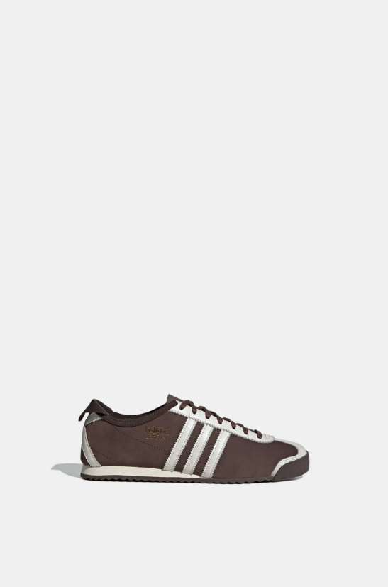 adidas Low-Top Sneakers – Dark Brown & Cream