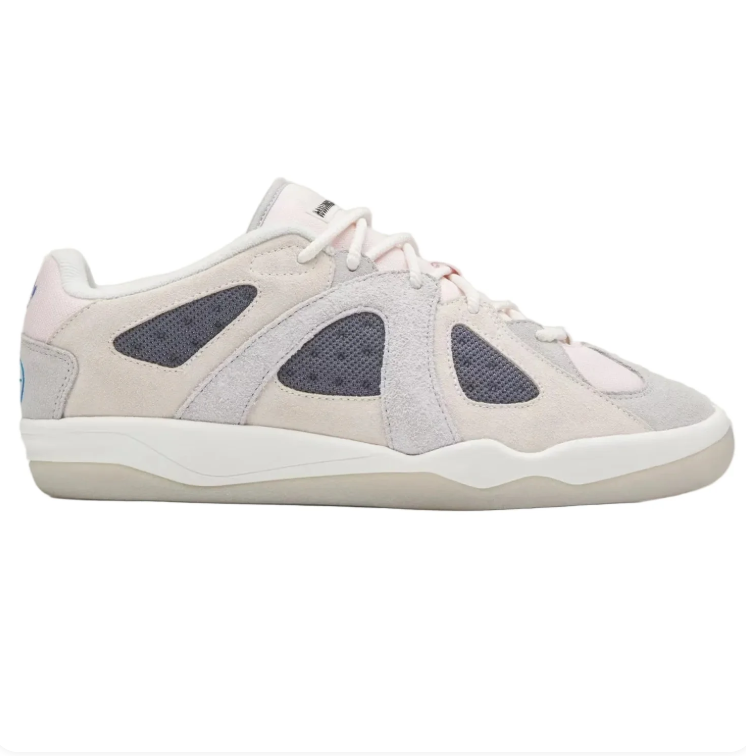 adidas Low-Top Sneakers – Cream, Light Gray & Blush Pink