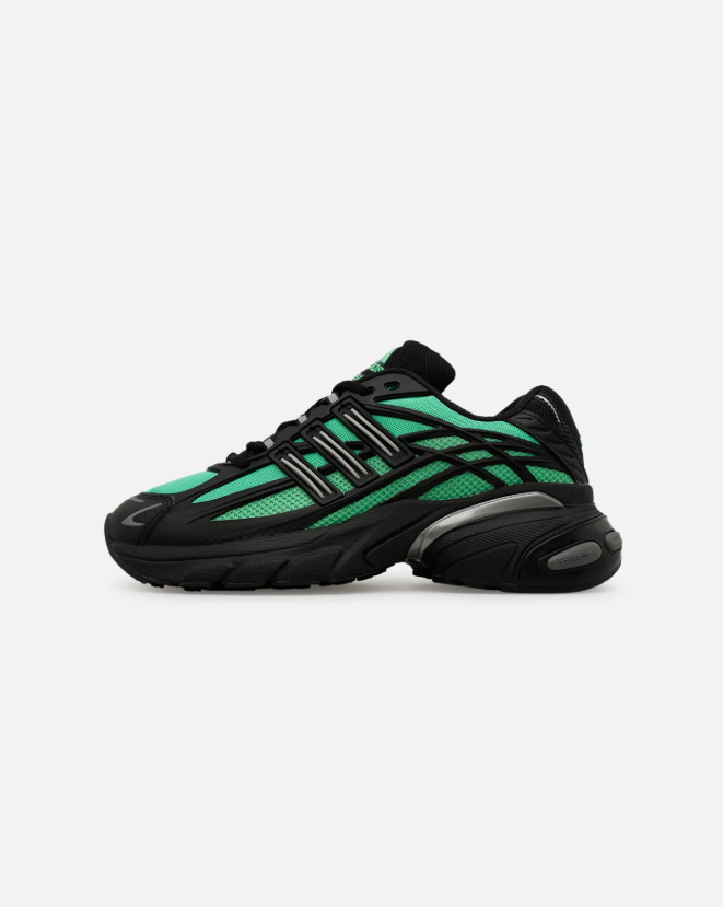 adidas Low-Top Sneakers – Black & Mint Green