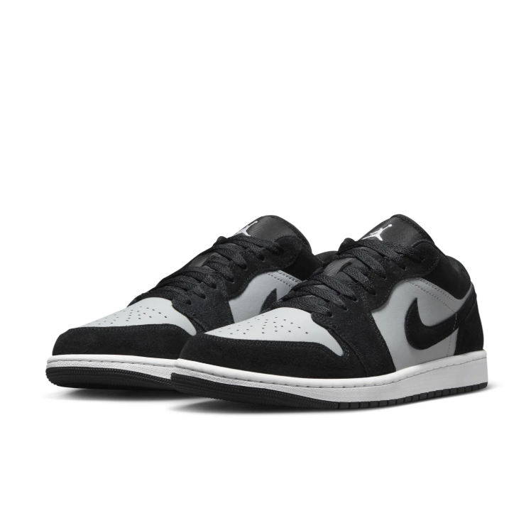 Jordan Low-Top Sneakers – Black & Light Grey