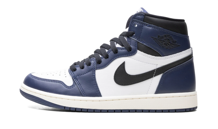 Jordan High-Top Sneakers – Navy, White & Black