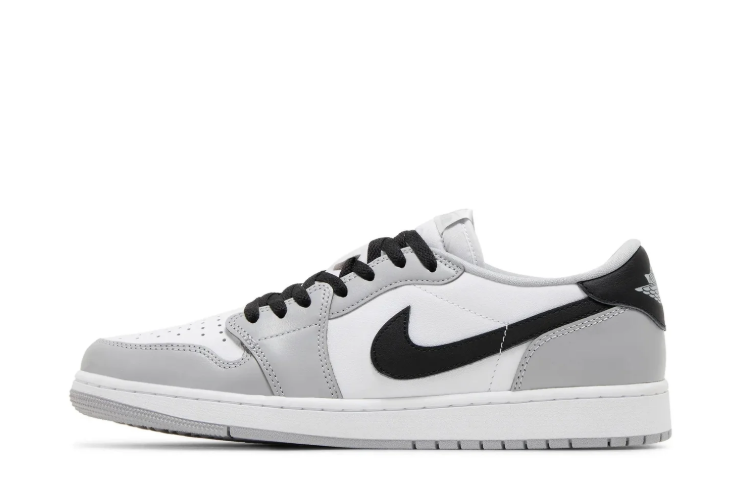 Jordan Low-Top Sneakers – Light Grey, White & Black