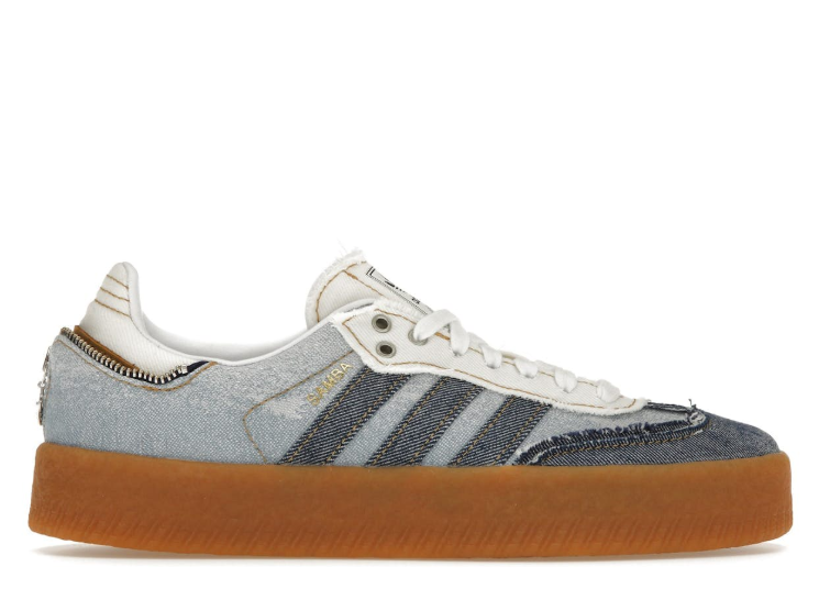 adidas Low-Top Sneakers – Blue Denim & Gum