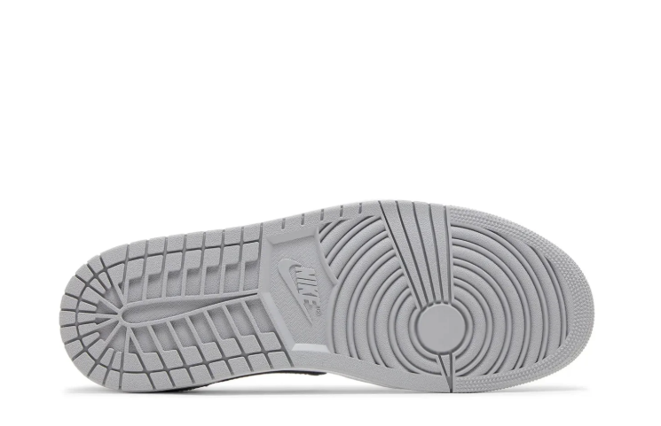 Jordan Low-Top Sneakers – Light Grey, White & Black