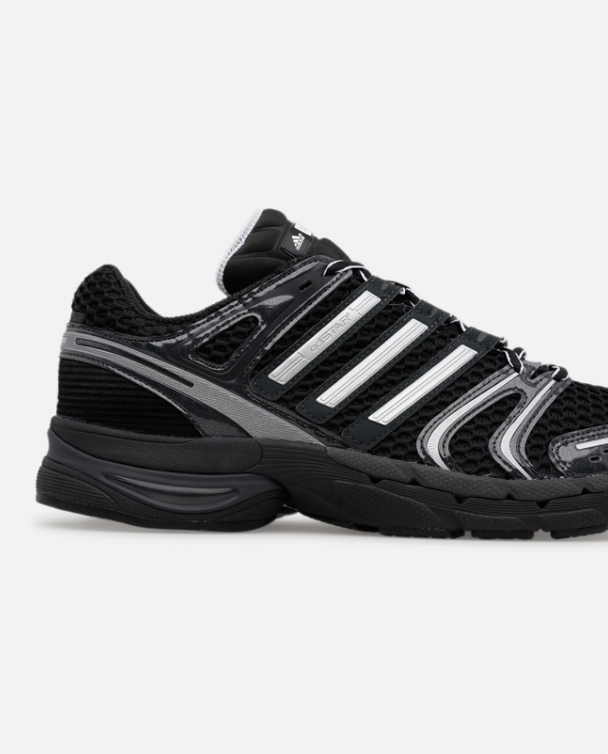 adidas Low-Top Sneakers – Black & Silver