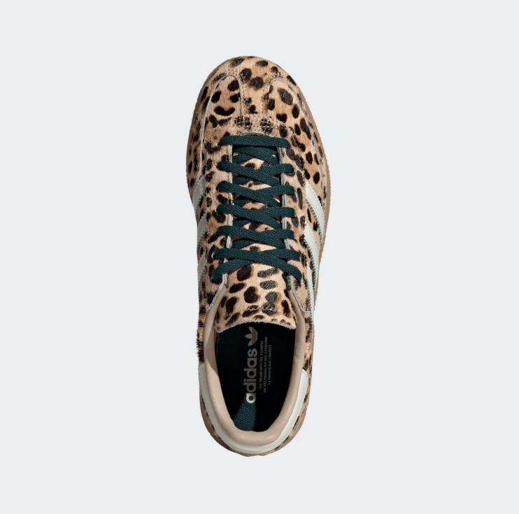 adidas Low-Top Sneakers – Leopard Print & Gum
