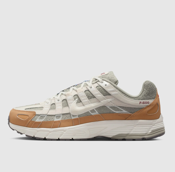 Nike Low-Top Sneakers – Cream, Gray & Tan
