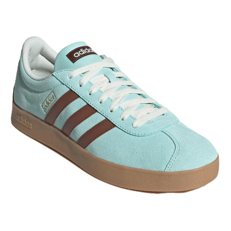adidas Low-Top Sneakers – Mint Blue, Brown & Gum