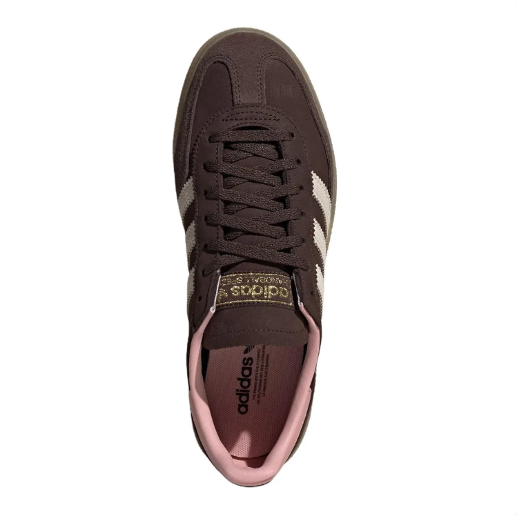 adidas Low-Top Sneakers – Chocolate Brown, Cream & Pink