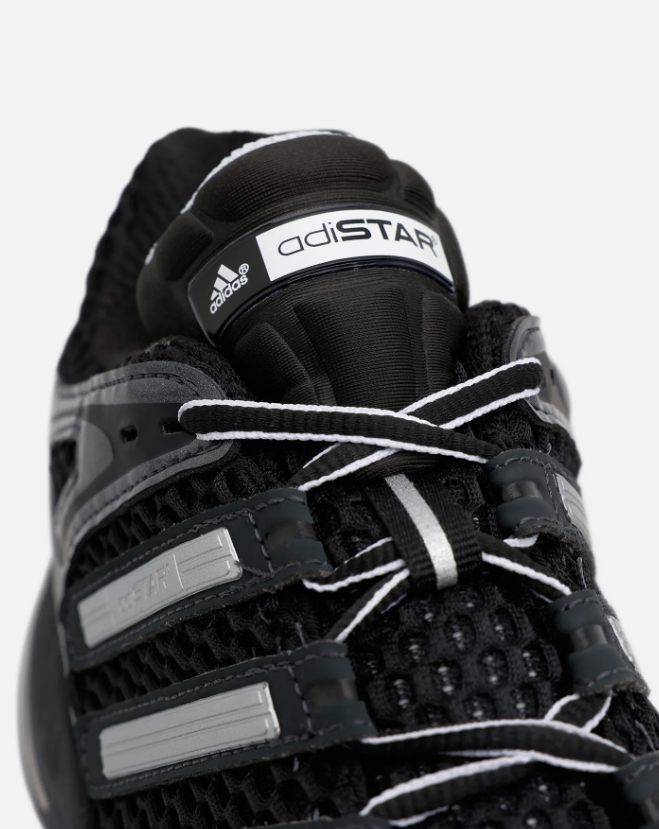 adidas Low-Top Sneakers – Black & Silver