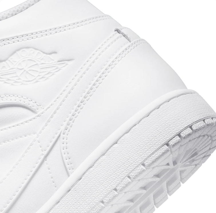Jordan High-Top Sneakers – All White