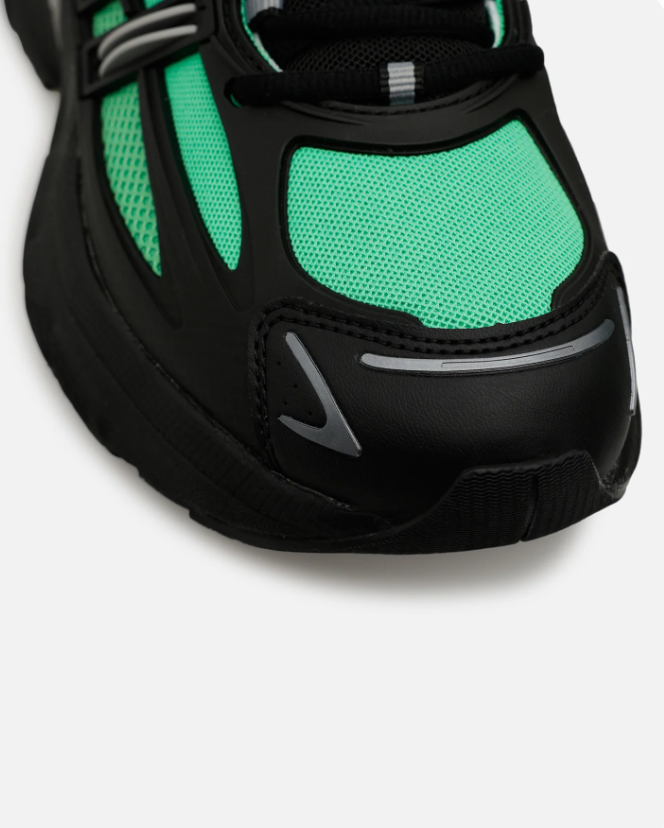 adidas Low-Top Sneakers – Black & Mint Green