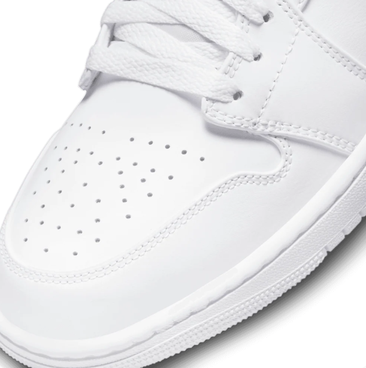 Jordan High-Top Sneakers – All White