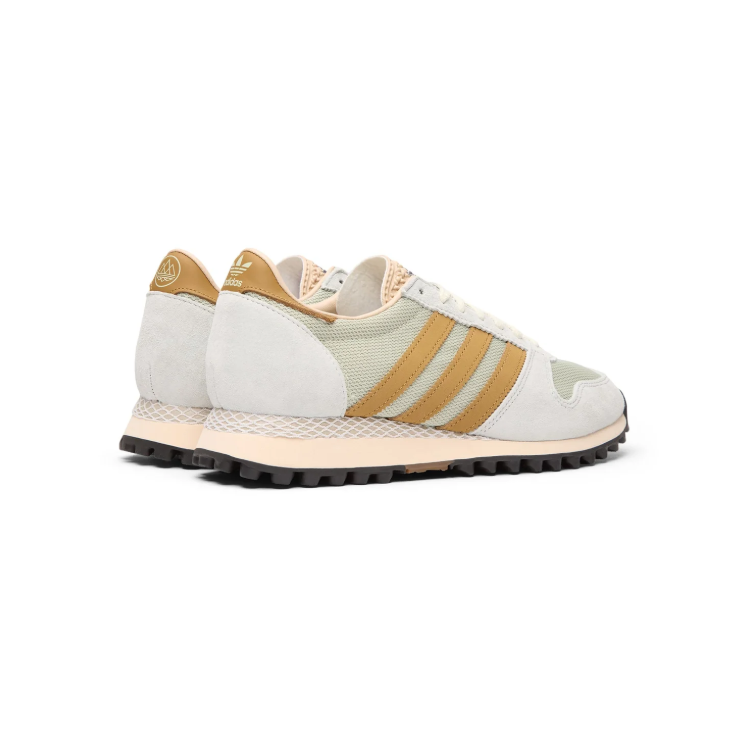 adidas Retro Sneakers – Light Grey, Ochre & Cream