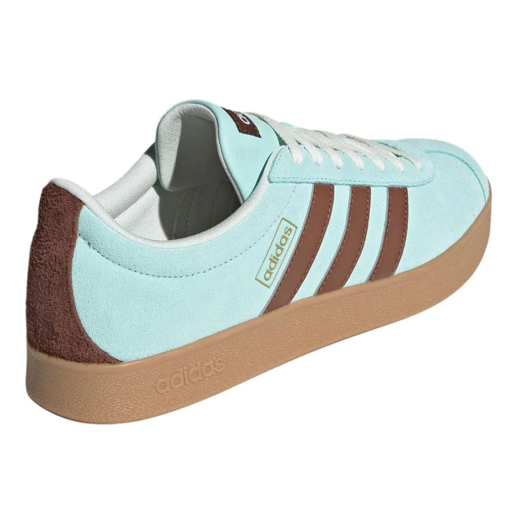 adidas Low-Top Sneakers – Mint Blue, Brown & Gum