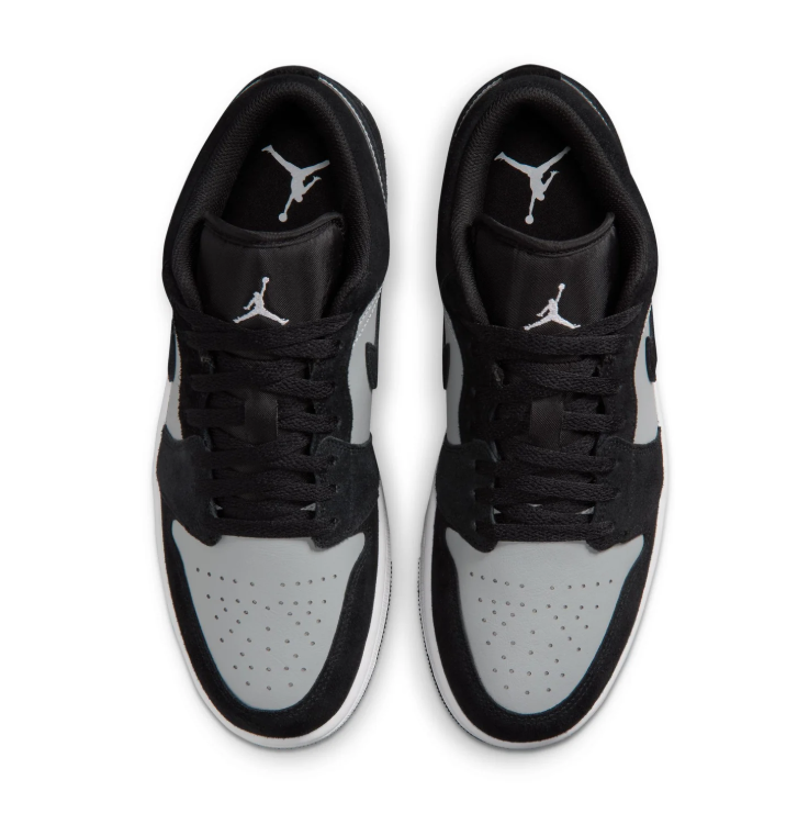 Jordan Low-Top Sneakers – Black & Light Grey
