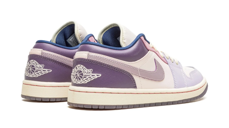 Jordan Low-Top Sneakers – Lavender, Pink & Cream