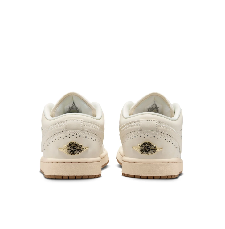 Jordan Low-Top Sneakers – Cream & Gum with Tassel Detail