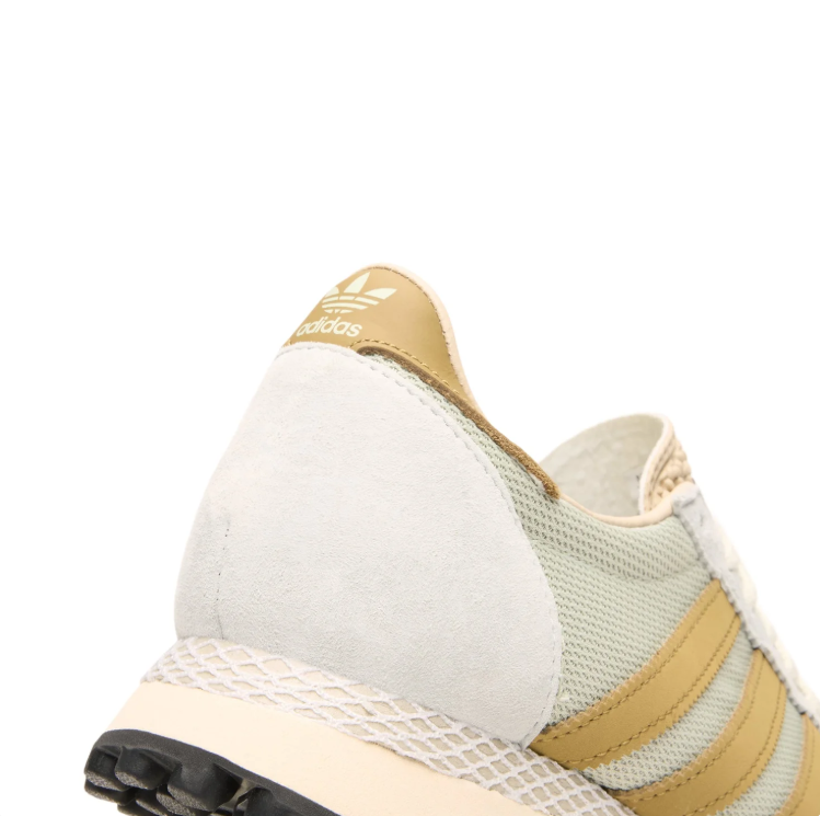 adidas Retro Sneakers – Light Grey, Ochre & Cream
