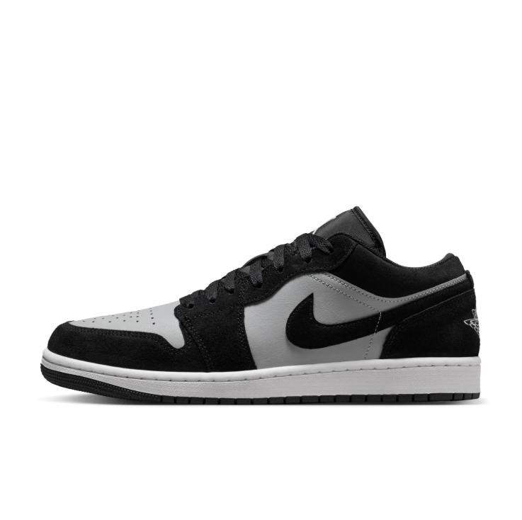 Jordan Low-Top Sneakers – Black & Light Grey