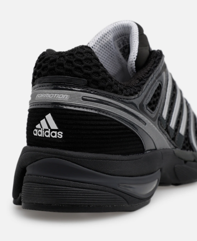 adidas Low-Top Sneakers – Black & Silver