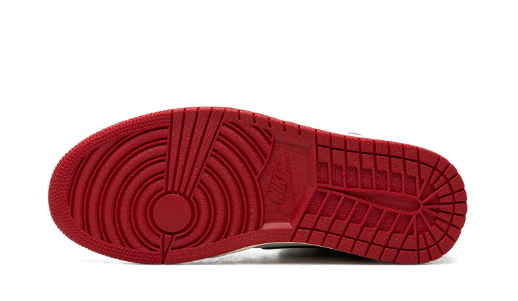 Jordan High-Top Sneakers – Black, White & Red